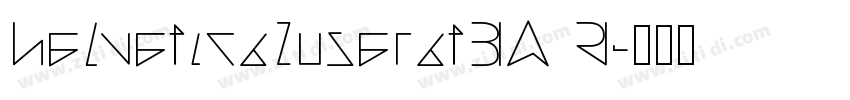 HelveticaInseratBQ R字体转换